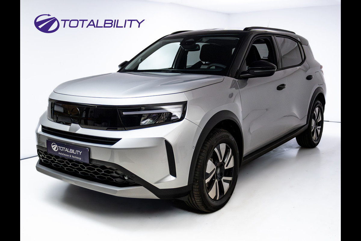Opel Frontera 1.2 Turbo Hybrid GS 7 persoons | Stoel-, Stuur- & voorruitverwarming | Camera | Apple Carplay | Navigatie | Cruise | PDC V+A, Extra getint glas achter, derde zitrij, Nieuwe auto, tot 8 jaar garantie!