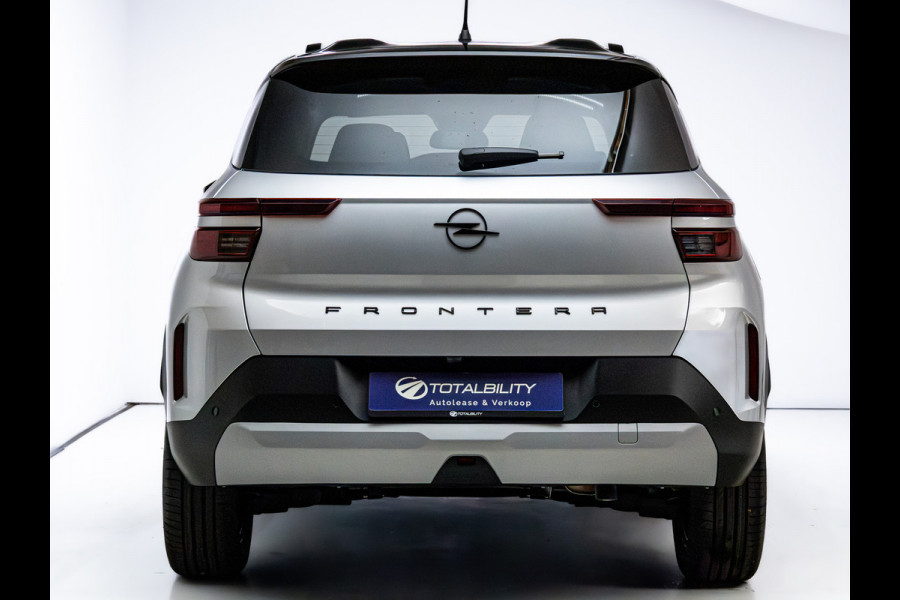 Opel Frontera 1.2 Turbo Hybrid GS 7 persoons | Stoel-, Stuur- & voorruitverwarming | Camera | Apple Carplay | Navigatie | Cruise | PDC V+A, Extra getint glas achter, derde zitrij, Nieuwe auto, tot 8 jaar garantie!