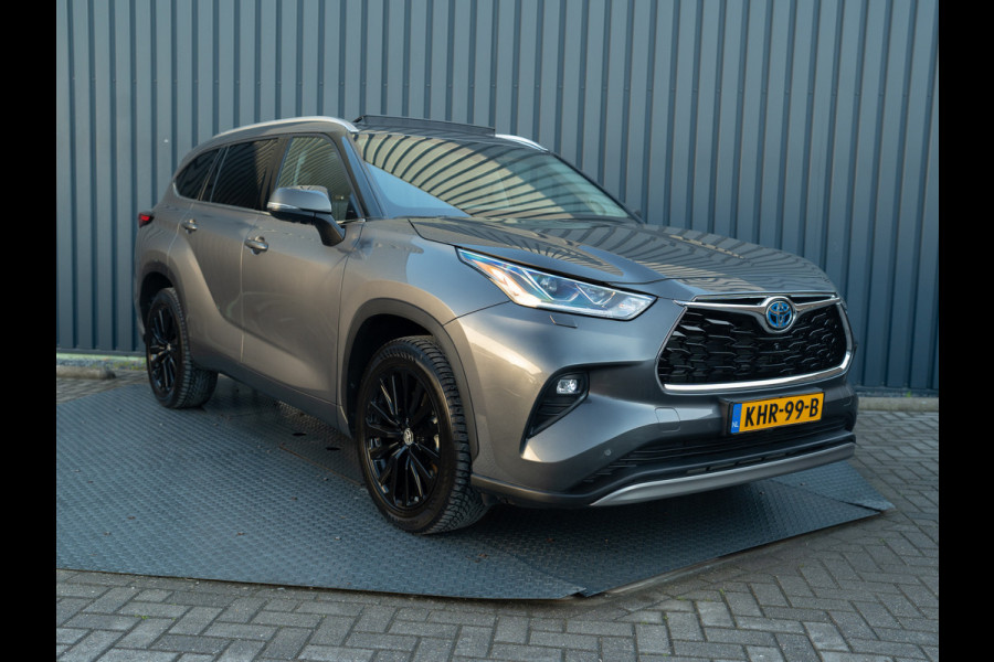 Toyota highlander 2.5 AWD Hybrid Premium 7 pers. | Panodak | 20'' | JBL | Stoelgeheugen | 360 Camera | Head Up | BSM | Prijs Rijklaar!!