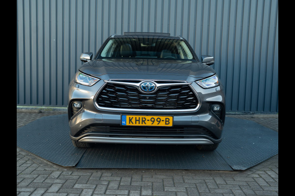 Toyota highlander 2.5 AWD Hybrid Premium 7 pers. | Panodak | 20'' | JBL | Stoelgeheugen | 360 Camera | Head Up | BSM | Prijs Rijklaar!!
