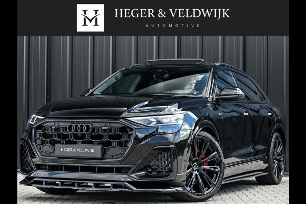 Audi Q8 60 TFSI e quattro Pro Line S Competition | S- Seats | Achterasbesturing | B&O advanced | Soft close | Trekhaak | Ambiance plus pakket | Memory seats | Carobn inleg