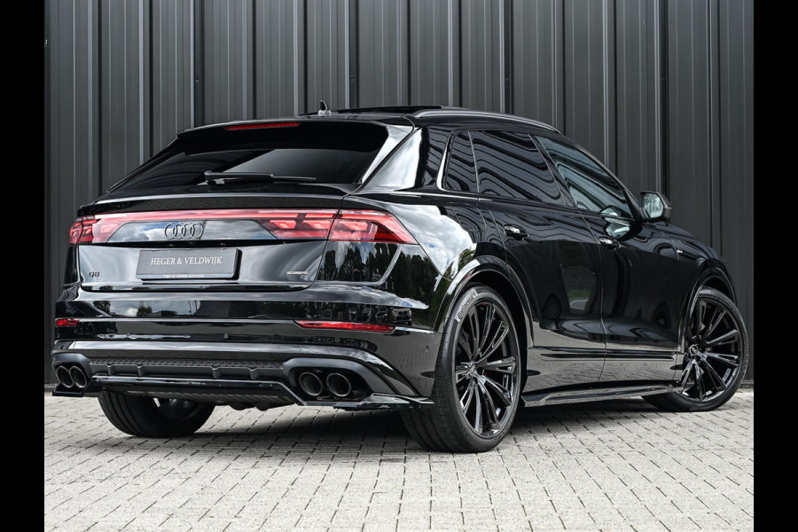 Audi Q8 60 TFSI e quattro Pro Line S Competition | S- Seats | Achterasbesturing | B&O advanced | Soft close | Trekhaak | Ambiance plus pakket | Memory seats | Carobn inleg