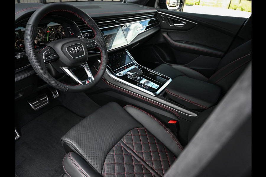 Audi Q8 60 TFSI e quattro Pro Line S Competition | S- Seats | Achterasbesturing | B&O advanced | Soft close | Trekhaak | Ambiance plus pakket | Memory seats | Carobn inleg