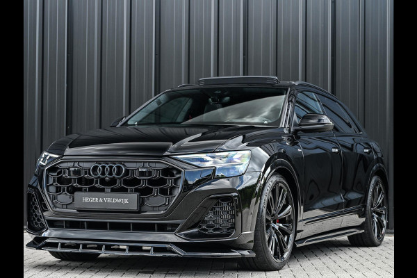 Audi Q8 60 TFSI e quattro Pro Line S Competition | S- Seats | Achterasbesturing | B&O advanced | Soft close | Trekhaak | Ambiance plus pakket | Memory seats | Carobn inleg