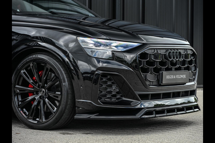 Audi Q8 60 TFSI e quattro Pro Line S Competition | S- Seats | Achterasbesturing | B&O advanced | Soft close | Trekhaak | Ambiance plus pakket | Memory seats | Carobn inleg