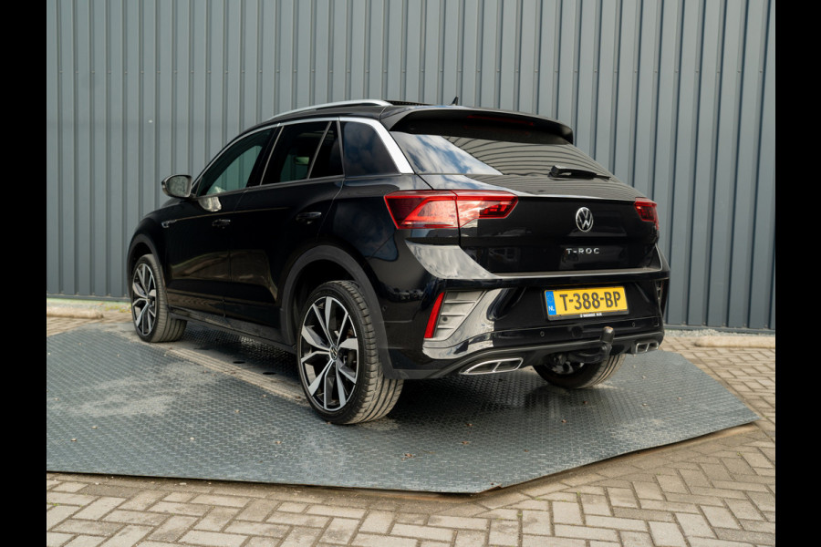 Volkswagen T-Roc 1.5 TSI R-Line Business+ | Pano | Afnb. Trekhaak | Keyless | Elk. A-klep | Side Assist | Camera | IQ Light | 19'' | Prijs Rijklaar!!