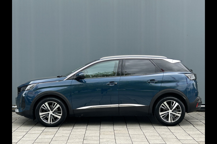 Peugeot 3008 BWJ 2021 | 1.2PT 131PK Allure | TREKHAAK | CLIMA | NAVI | CARPLAY | 18'' LMV | PDC 2X | PRIVACY GLASS | LEDER/STOF |