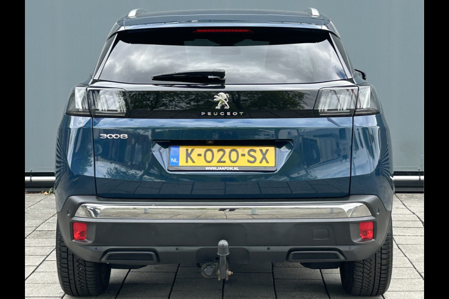 Peugeot 3008 BWJ 2021 | 1.2PT 131PK Allure | TREKHAAK | CLIMA | NAVI | CARPLAY | 18'' LMV | PDC 2X | PRIVACY GLASS | LEDER/STOF |
