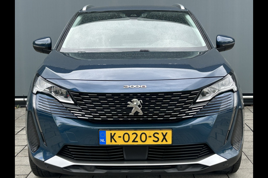 Peugeot 3008 BWJ 2021 | 1.2PT 131PK Allure | TREKHAAK | CLIMA | NAVI | CARPLAY | 18'' LMV | PDC 2X | PRIVACY GLASS | LEDER/STOF |