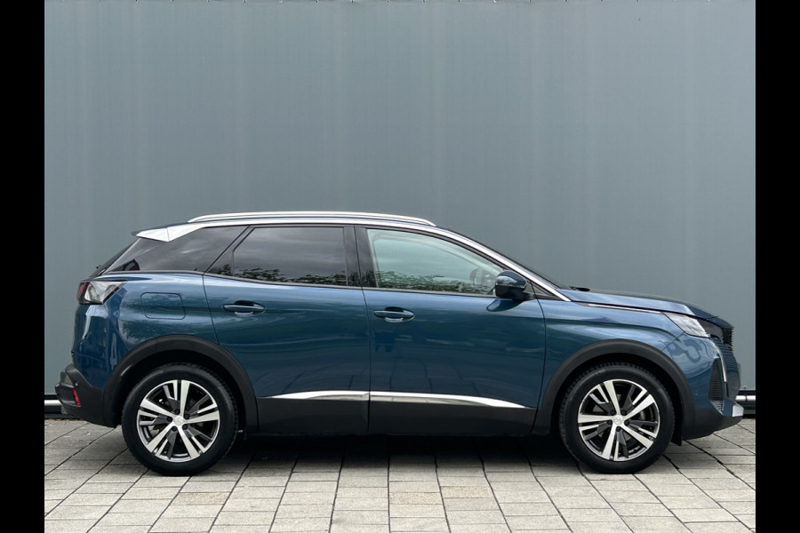 Peugeot 3008 BWJ 2021 | 1.2PT 131PK Allure | TREKHAAK | CLIMA | NAVI | CARPLAY | 18'' LMV | PDC 2X | PRIVACY GLASS | LEDER/STOF |