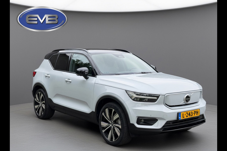 Volvo XC40 Recharge P8 AWD 408 pk R-Design, panoramadak, trekhaak, harman cardon, VOL OPTIES, NL auto met nap