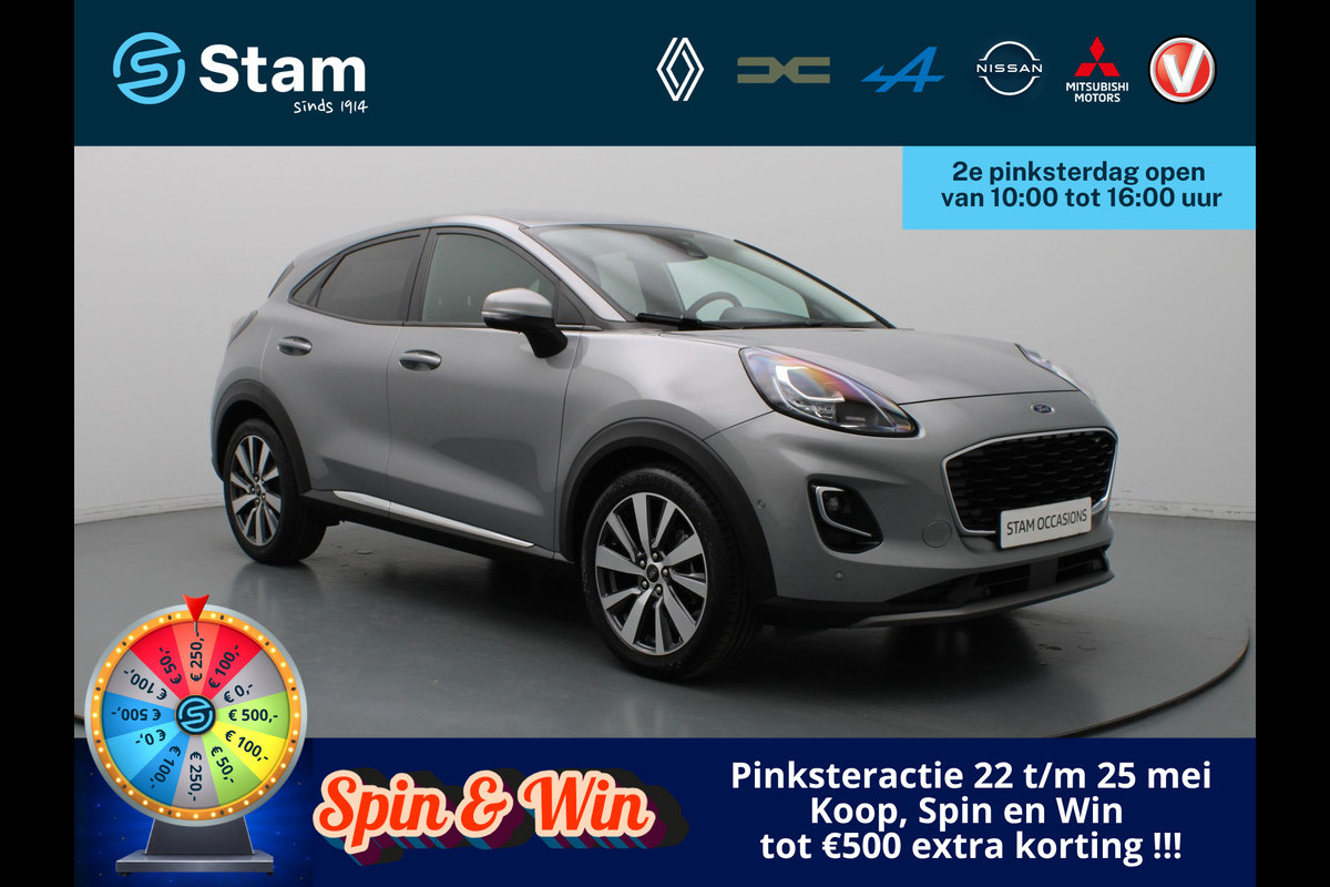 Ford Puma 125pk EcoBoost Hybrid Titanium X B&O | Camera | Adapt. Cruise | Parkeersens. v+a | Trekhaak