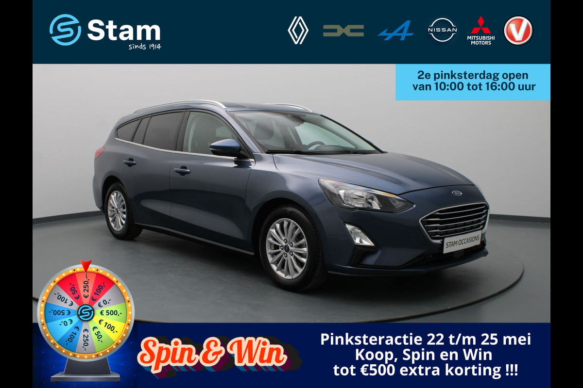 Ford FOCUS Wagon EcoBoost Hybrid Titanium X Business 125pk Camera | Cruise | Navi | Parkeersens. v+a