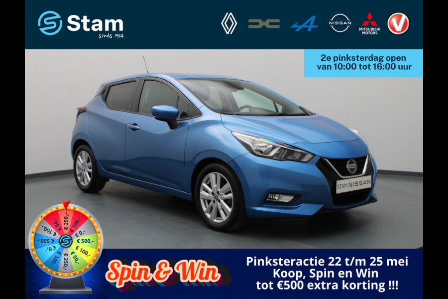 Nissan Micra 1.0 IG-T N-Connecta 100pk Camera | Cruise | Navi | Parkeersens. achter | Stoelverw.
