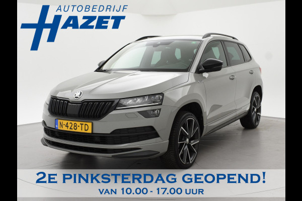 Škoda Karoq 1.5 TSI ACT 150 PK DSG SPORTLINE + CANTON AUDIO | STEEL GREY | CAMERA | 19 INCH | VIRTUAL | SFEER