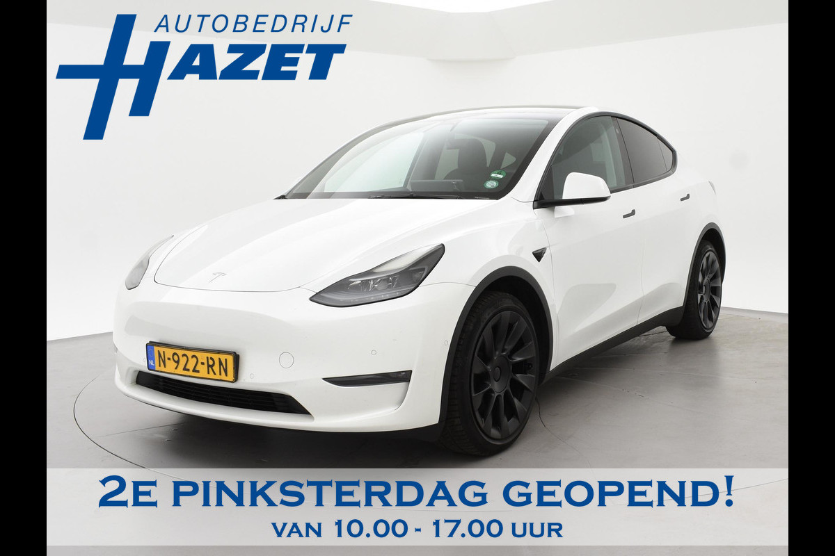 Tesla Model Y LONG RANGE AWD 75 KWH 351 PK + ENHANCED AUTOPILOT | 20 INCH LMV