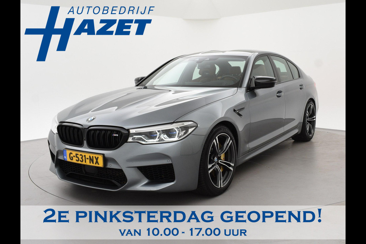 BMW M5 COMPETITION 625 PK ORIG. NL BTW + B&W | HEAD-UP | KERAMISCH | ADAPTIVE CRUISE | SCHERMEN ACHTERIN