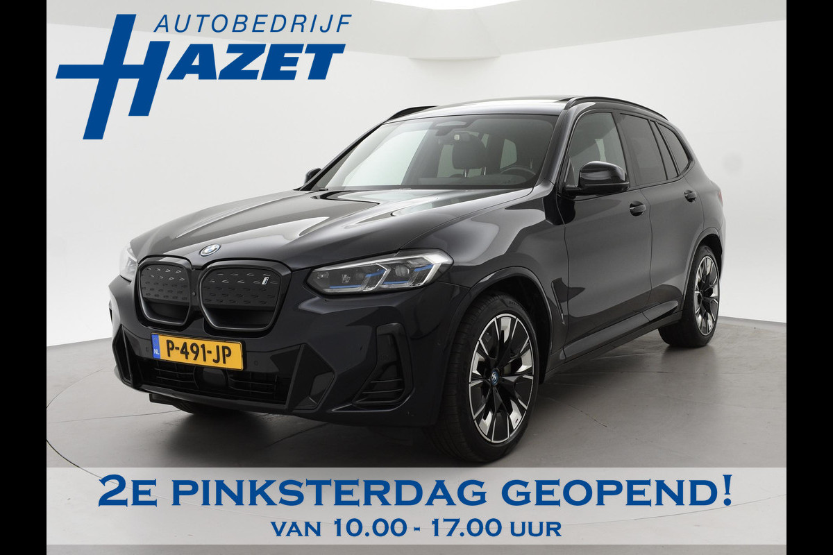 BMW iX3 M-SPORT HIGH EXECUTIVE 80 kWh + TREKHAAK | HEAD-UP | 360 CAMERA | PANORAMA | STUURVERWARMING