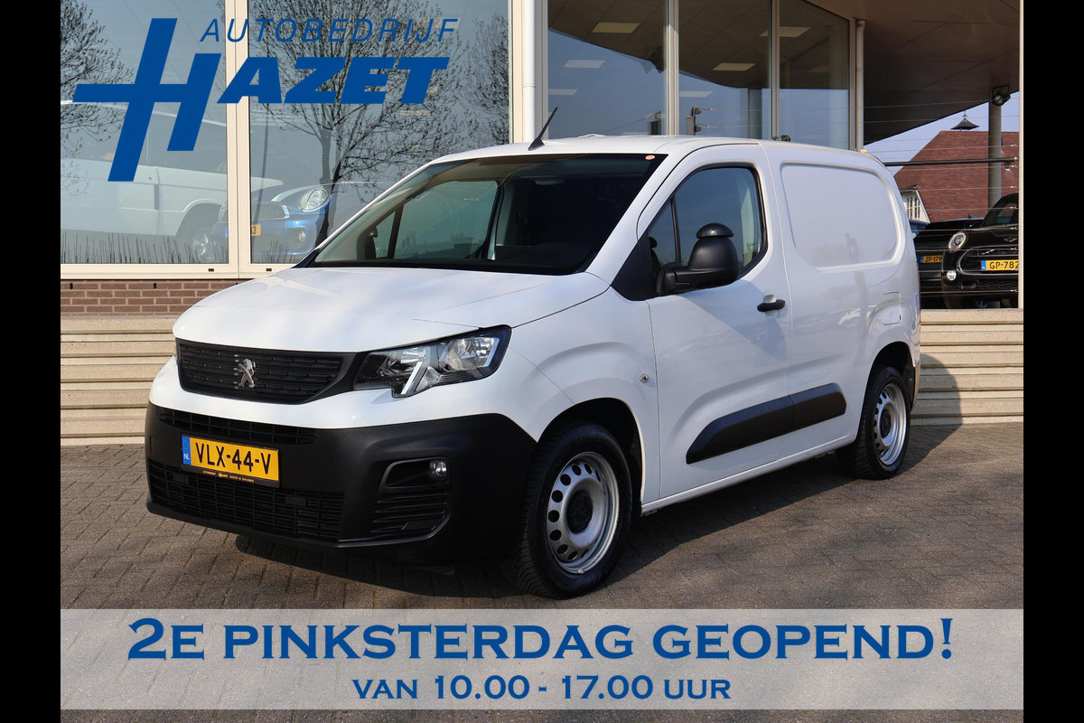 Peugeot Partner 1.5 BLUEHDI 100 PK PREMIUM + BOTT KAST | 230V OMVORMER | TREKHAAK | APPLE CARPLAY
