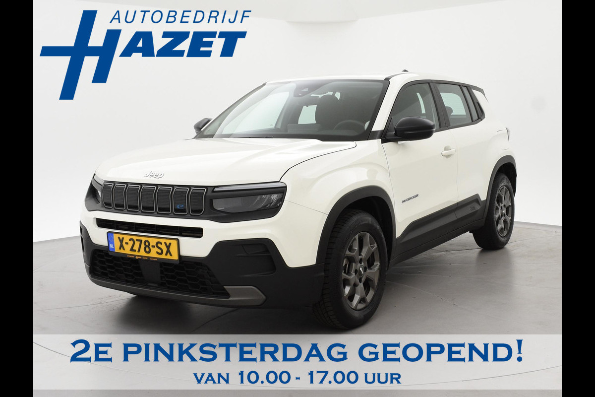 Jeep Avenger LONGITUDE 54 kWh 95% SOH - BTW - APPLE CARPLAY | DEALER ONDEROUDEN | NAVIGATIE | VIRTUAL COCKPIT