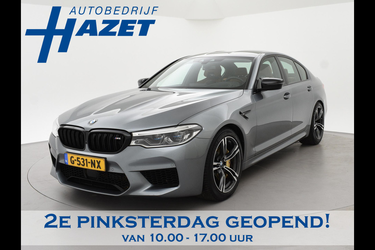 BMW 5 Serie M5 COMPETITION 625 PK ORIG. NL BTW + B&W | HEAD-UP | KERAMISCH | ADAPTIVE CRUISE | SCHERMEN ACHTERIN