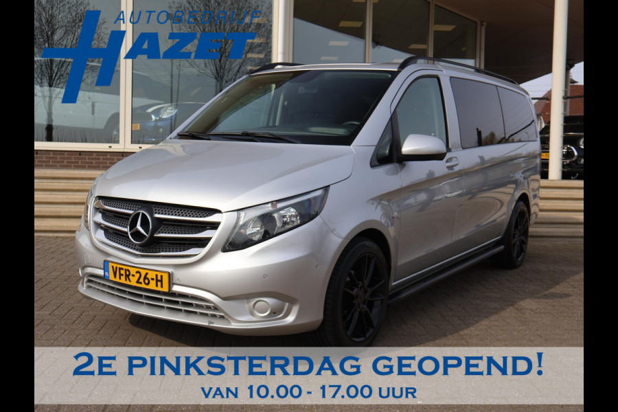 Mercedes-Benz Vito 114 CDI 136 PK AUT. LANG DUBBEL CABINE + LEDER | 19 INCH LMV | TREKHAAK | NAVIGATIE