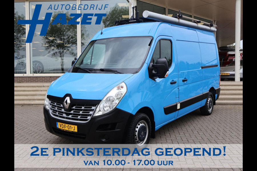 Renault Master T35 2.3 DCI 130 PK L2H2 + 2 SCHUIFDEUREN | 220V OMVORMER | WP INRICHTING | TREKHAAK 2500 KG