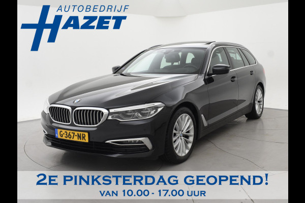 BMW 5 Serie Touring 520i HE LUXURY + PANORAMA | HEAD-UP | LIVE COCKPIT | 1e EIGENAAR | SFEERVERLICHTING | LEDER