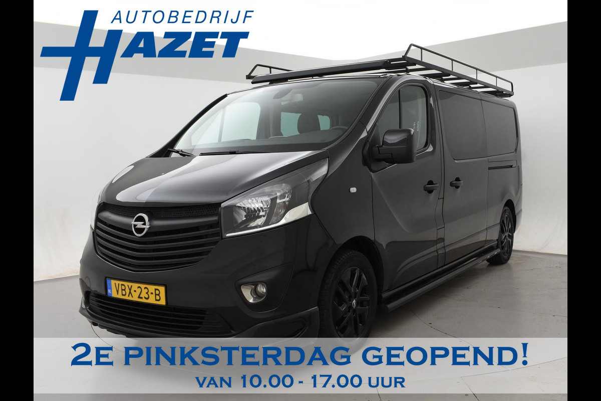 Opel Vivaro 1.6 CDTI 145 PK DUBBEL CAB. IRMSCHER GT 058/100 + 2 SCHUIFDEUREN | LEDER | CAMERA | STOELVERW. | TREKHAAK 2000 KG