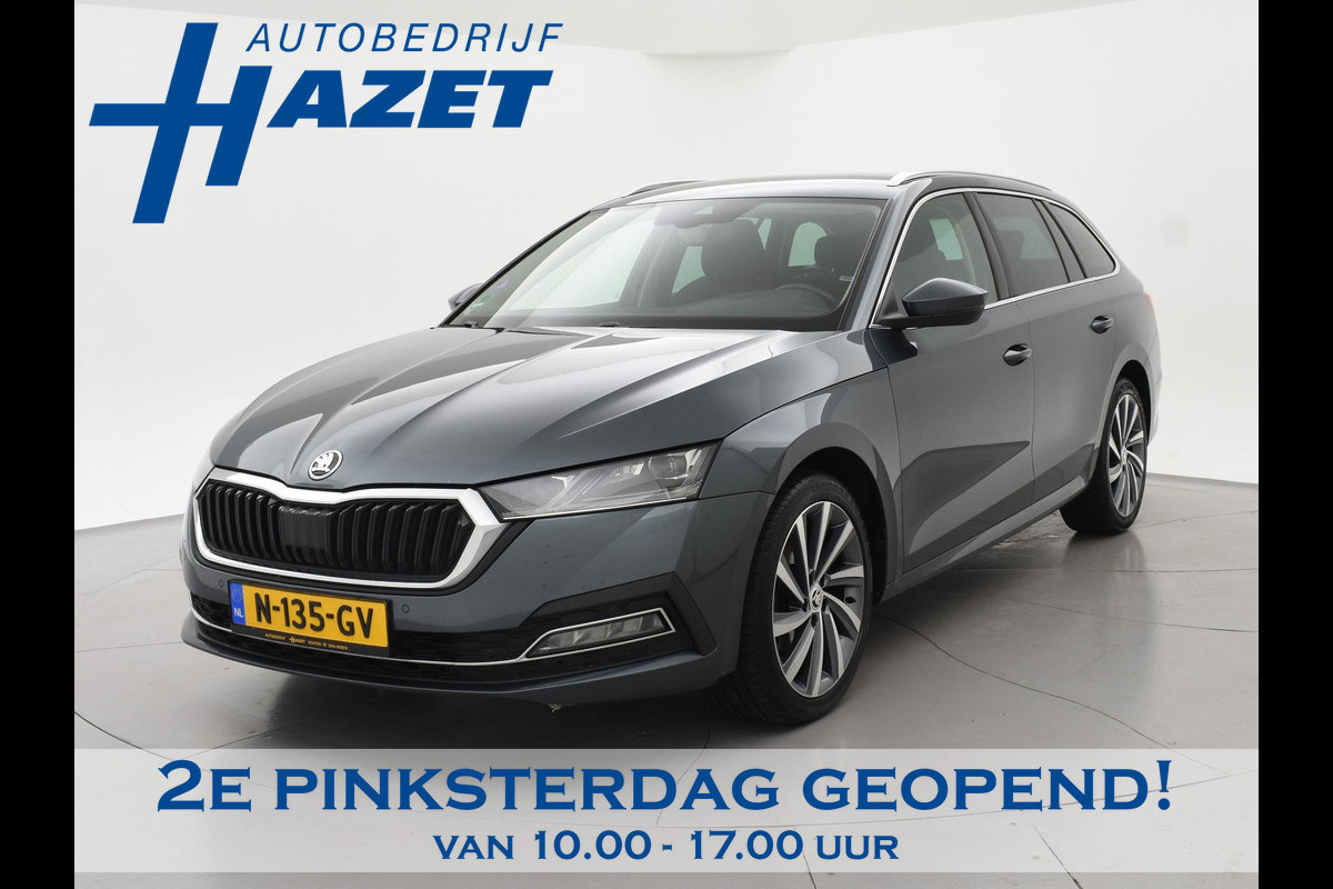 Škoda Octavia Combi 1.5 e-TSI AUT. + 18 INCH | ADAPTIVE CRUISE | LED | VIRTUAL COCKPIT | SFEERVERLICHTING | CAMERA | CARPLAY | STOELVERW.