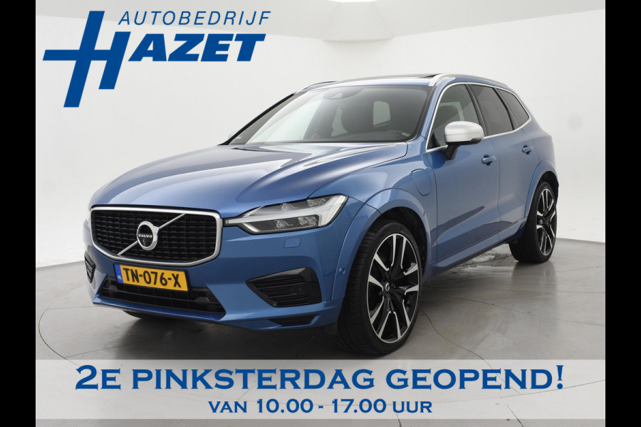 Volvo XC60 2.0 T8 T.E. 390 PK AWD R-DESIGN + BOWERS & WILKINS | 22 INCH | TREKHAAK | 360 CAMERA | PANORAMA | VOL-LEDER