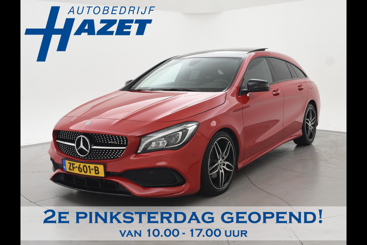 Mercedes-Benz CLA-Klasse Shooting Brake 180 AMG NIGHT + PANORAMA SCHUIFDAK | APPLE CARPLAY | CAMERA | STOELVERW. |