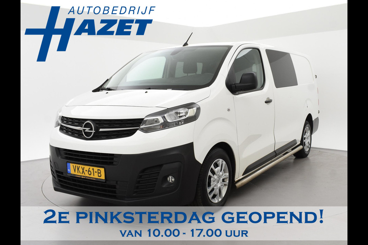 Opel Vivaro 2.0 CDTI AUT. L3H1 DUBBEL CABINE + CAMERA | APPLE CARPLAY | NAVIGATIE | DODEHOEK