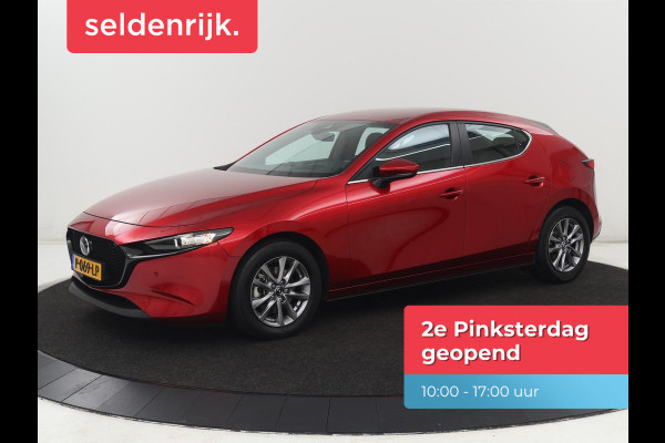 Mazda 3 2.0 e-SkyActiv-X M Hybrid 186 Comfort | Stoelverwarming | Head-Up | Adaptive cruise | Carplay | Camera | Full LED | Navigatie | Climate control | Stuurverwarming | Side Assist