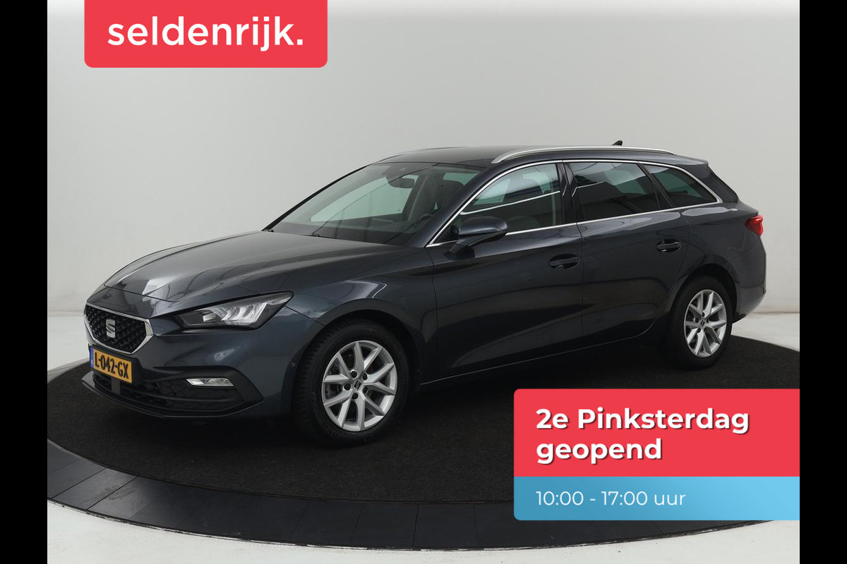 Seat Leon 1.5 eTSI Style Launch Edition | Trekhaak | Adaptive cruise | Camera | Carplay | Navigatie | DAB | Parkeerhulp | Digital Cockpit | Climate control | Bluetooth