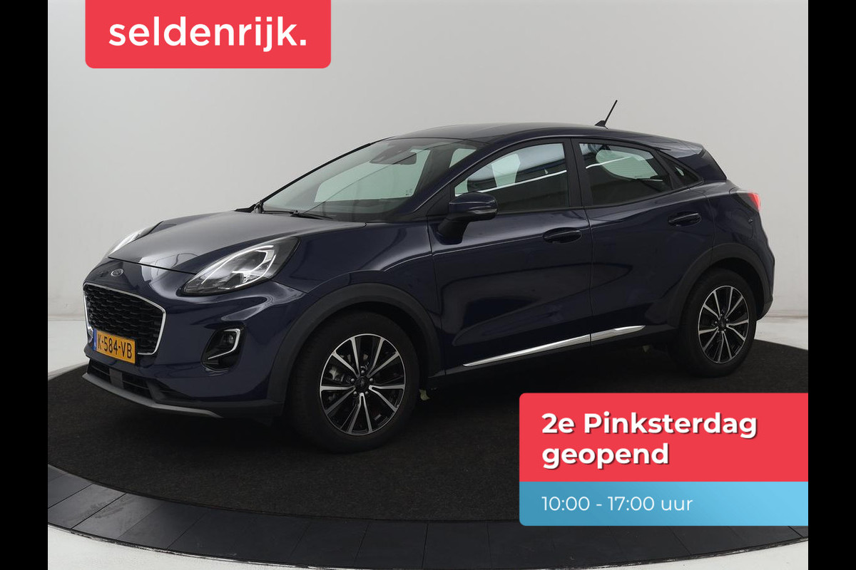 Ford Puma 1.0 EcoBoost Hybrid Titanium | 31.100km NAP | Carplay | Navigatie | Parkeerhulp | Cruise control | Airco | Full LED | DAB | Bluetooth