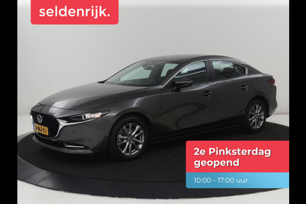 Mazda 3 2.0 e-SkyActiv-X 186 | Carplay | Camera | Stoel & Stuurverwarming | Full LED | Head-up | Adaptive Cruise | Navigatie