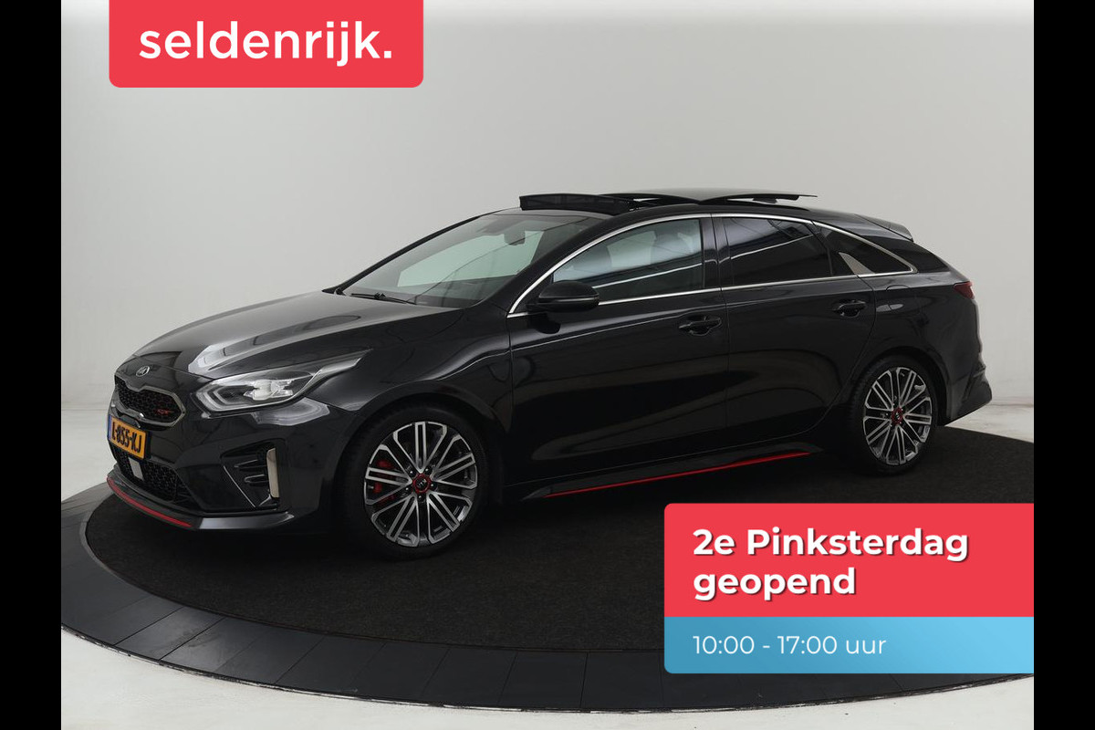 Kia ProCeed 1.6 T-GDI GT | 204pk | Panoramadak | Leder/Alcantara | Stoel & stuurverwarming | Trekhaak | Adaptive cruise | JBL Sound | Carplay | Camera | Navigatie | Full LED | Keyless | Achterbankverwarming