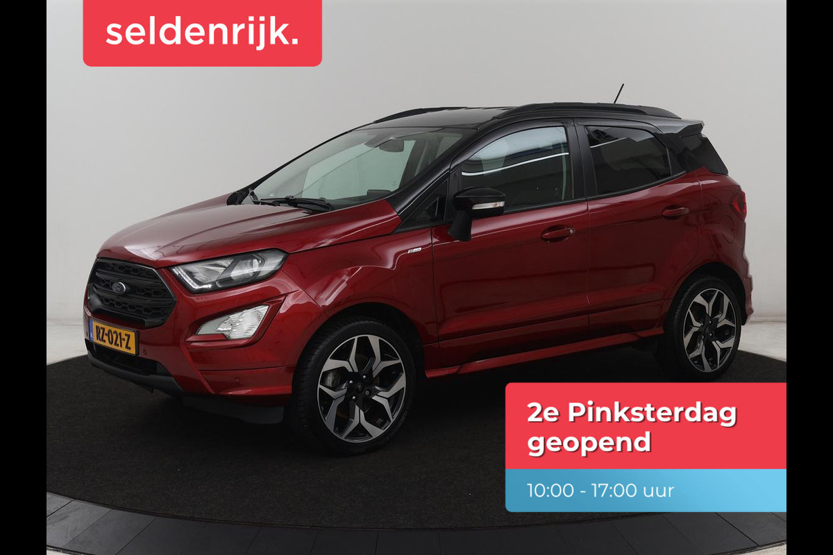 Ford EcoSport 1.0 EcoBoost ST-Line | Stoel & stuurverwarming | Camera | Leder/Alcantara | Navigatie | Dodehoek detectie | Keyless | Climate control | Parkeerhulp | Cruise control | Bluetooth