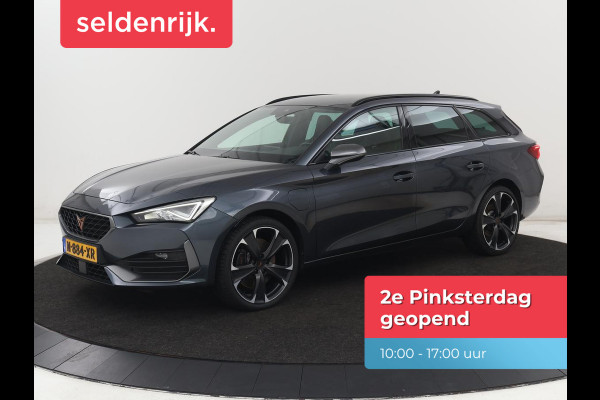 CUPRA Leon 1.4 e-Hybrid VZ Business | 245pk | SOH 92% | Trekhaak | Carplay | Adaptive cruise | Sportstoelen | Navigatie | Stuurverwarming | Parkeerhulp | Full LED | Sfeerverlichting | Keyless | PHEV | Plug In