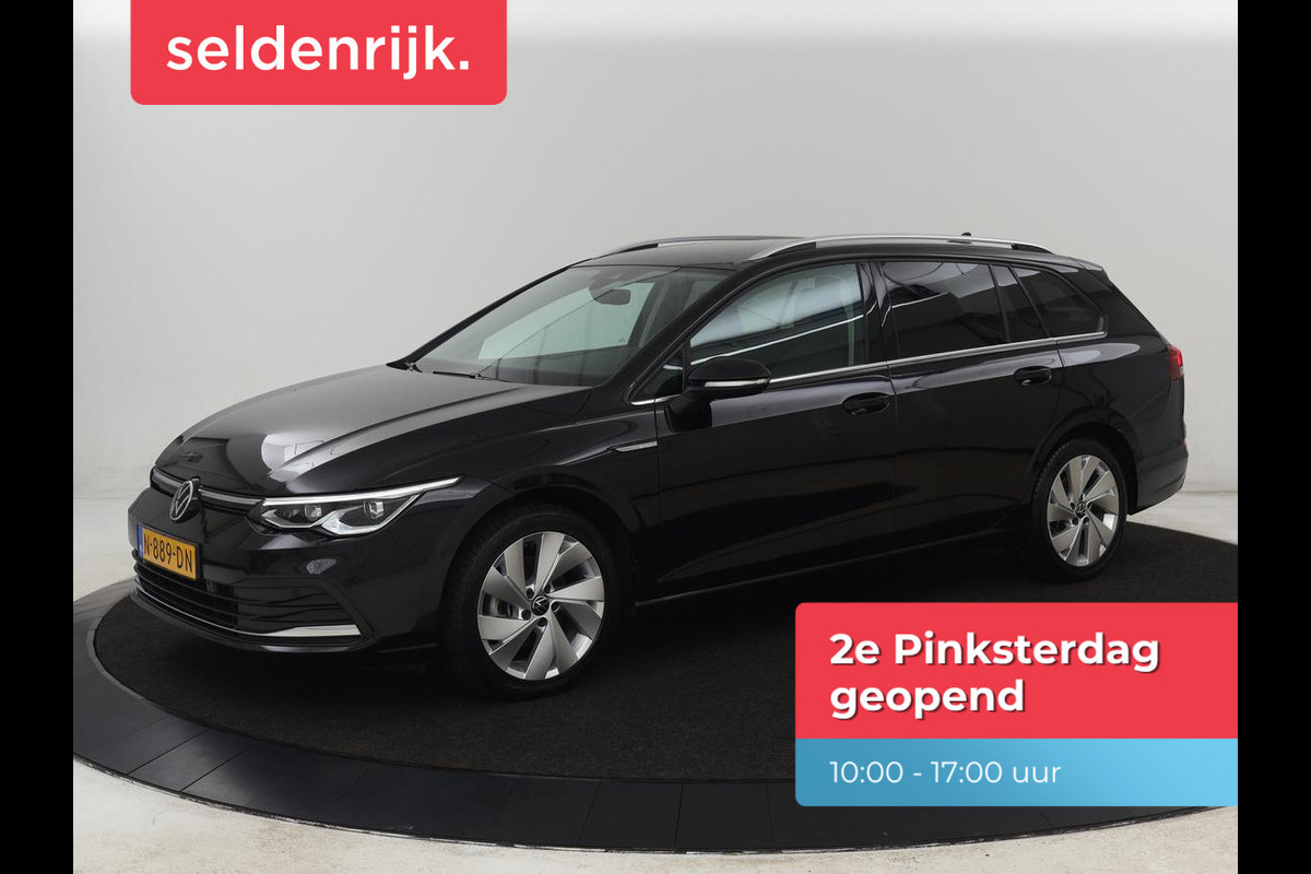 Volkswagen Golf 1.5 eTSI Style | Stoelverwarming | Trekhaak | Camera | Stuurverwarming | Memory | Sfeerverlichting | Carplay | Navigatie | Adaptive cruise | Parkeerhulp | Climate control