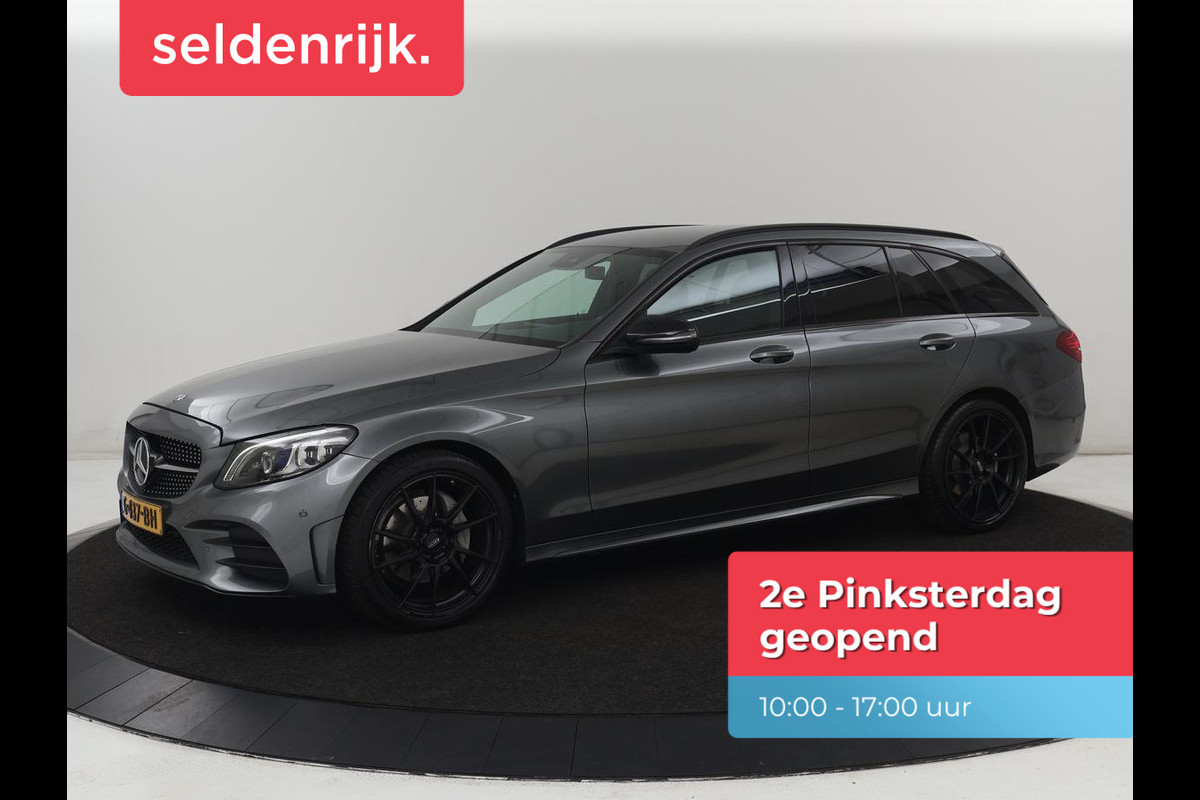 Mercedes-Benz C-Klasse 160 AMG | Stoelverwarming | Carplay | Leder/Alcantara | Camera | Digital Cockpit | Navigatie | 19'' | Full LED | Park Assist | Climate control