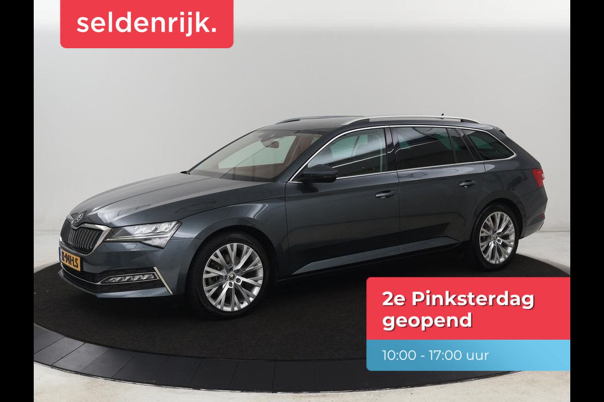Škoda Superb 1.4 TSI iV Business Edition | SOH 85,9% | Leder/Alcantara | Stoelverwarming | Canton Sound | Memory | Virtual Cockpit | Carplay | Camera | Navigatie | Cruise control | PHEV | Plug In