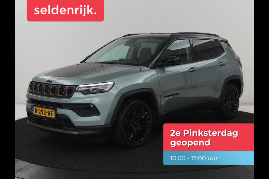 Jeep Compass 1.5T e-Hybrid Limited | 360 Camera | Adaptive cruise | Alpine Sound | Half leder | Carplay | Navigatie | Keyless | Dodehoek detectie | Full LED | Climate control | Bluetooth