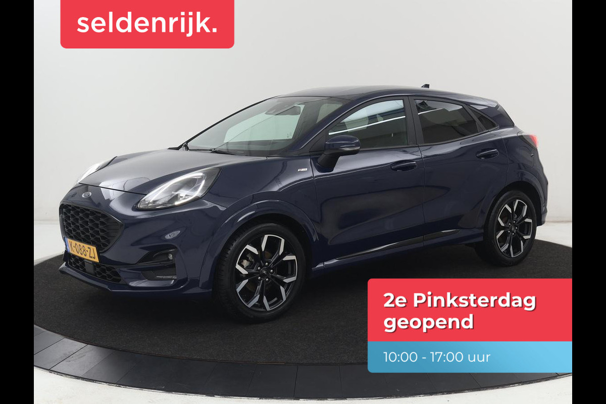 Ford Puma 1.0 EcoBoost Hybrid ST-Line X | Carplay | Half leder | B&O Sound | Navigatie | Climate control | Full LED | Cruise control | Parkeerhulp | 18'' | Digital Cockpit | Bluetooth | Keyless Start