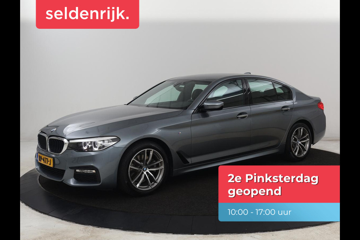 BMW 5 Serie 520i M Sport | Alcantara | Sfeerverlichting | Trekhaak | Navigatie Professional | Full LED | Sportstoelen | Parkeerhulp | Cruise control | Keyless start | Climate control | Bluetooth