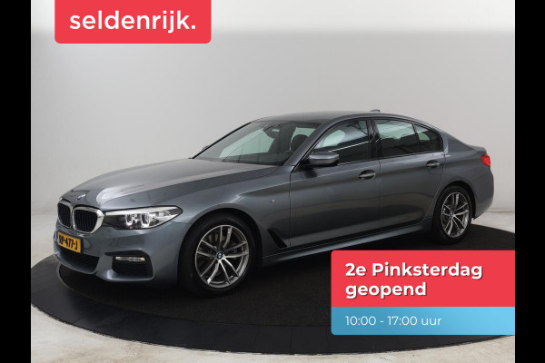 BMW 5 Serie 520i M Sport | Alcantara | Sfeerverlichting | Trekhaak | Navigatie Professional | Full LED | Sportstoelen | Parkeerhulp | Cruise control | Keyless start | Climate control | Bluetooth