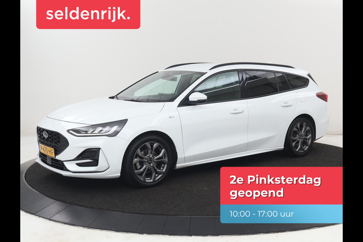 Ford Focus 1.0 EcoBoost Hybrid ST Line X | Stoelverwarming | Trekhaak | Adaptive cruise | Camera | Carplay | Navigatie | Side Assist | Stuurverwarming | Digital Cockpit | Full LED | Keyless