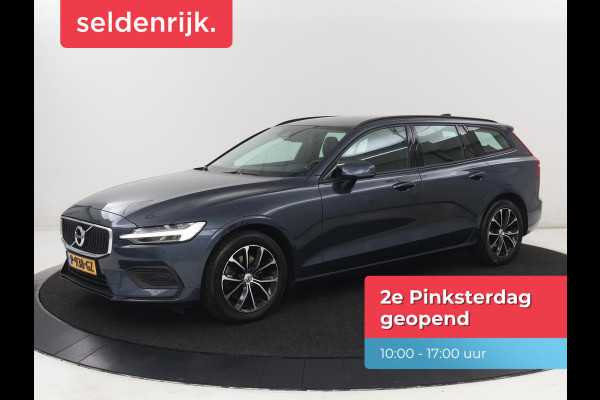 Volvo V60 2.0 B3 Momentum | Trekhaak | Stoelverwarming | Adaptive cruise | Carplay | Stuurverwarming | Full LED | Digital Cockpit | Parkeerhulp | 17'' | Bluetooth | Climate control
