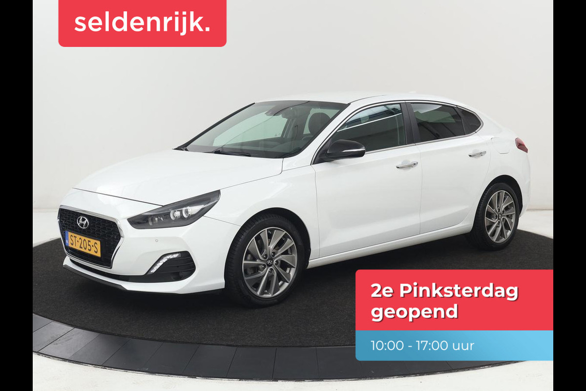 Hyundai i30 Fastback 1.0 T-GDI Premium | Carplay | Half leder | Full LED | Navigatie | Keyless | Climate control | Camera | Bluetooth | Cruise control | Parkeerhulp